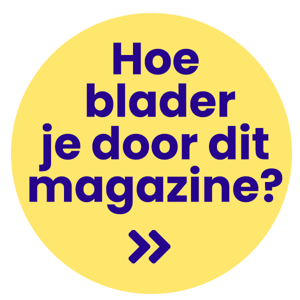 Hoe blader je door dit magazine?