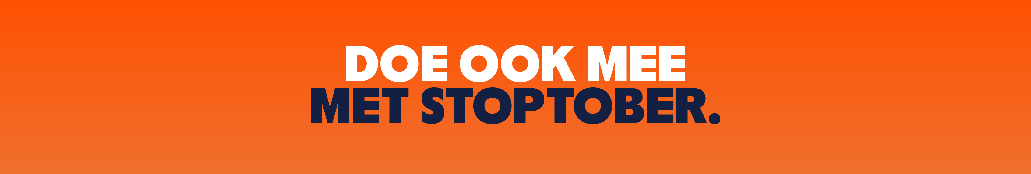 banner van stoptober