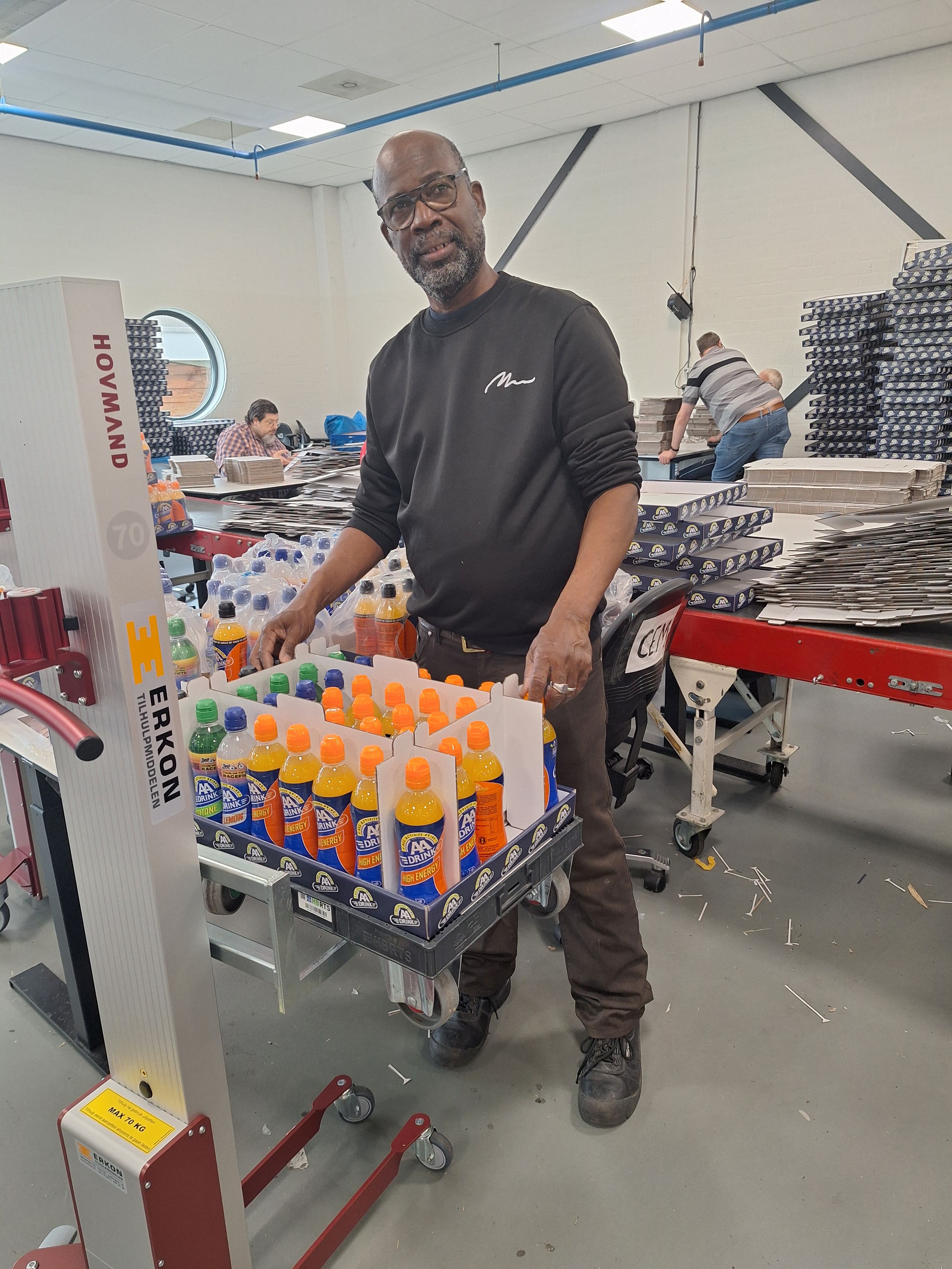 Tillift bij verpakken