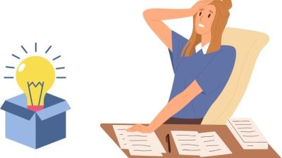 Illustratie van iemand die een fout maakt