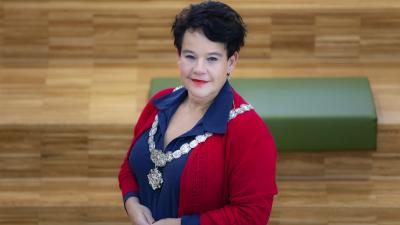 Burgemeester Sharon Dijksma