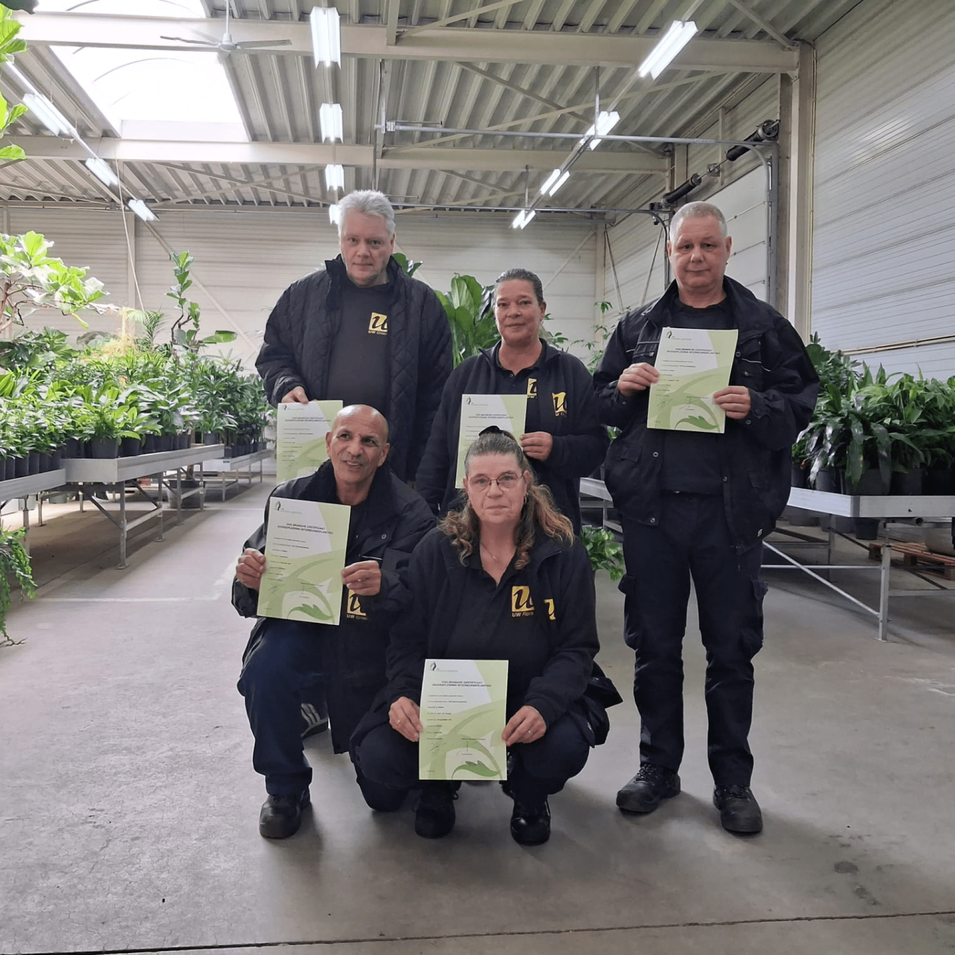 VHG diploma voor groencollega's