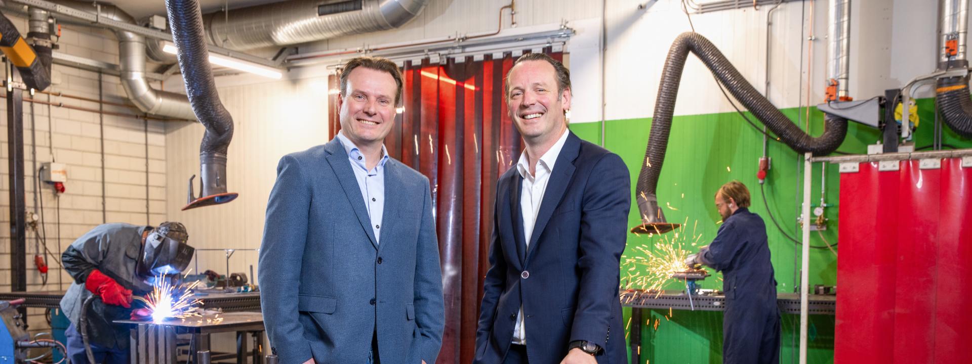 De nieuwe directie bestaat uit Wobbe Jan Reitsma en Sjoerd van het Erve